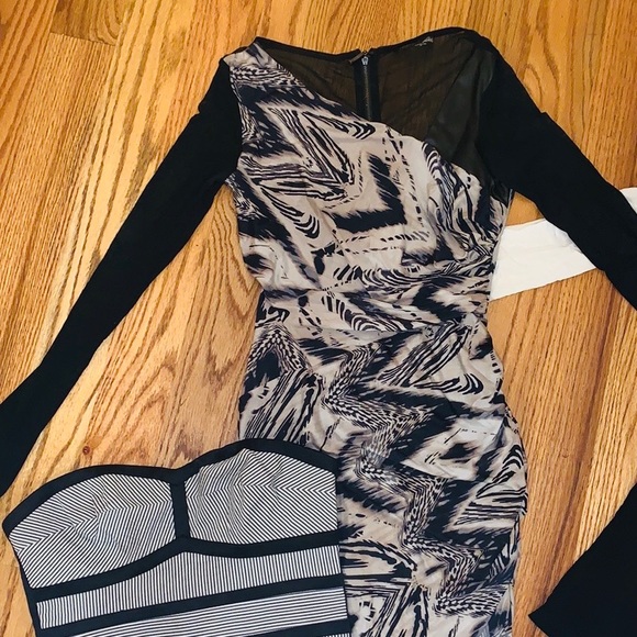 4 Bebe & Bebe Addiction XS/S Dresses >$350! - Picture 3 of 8